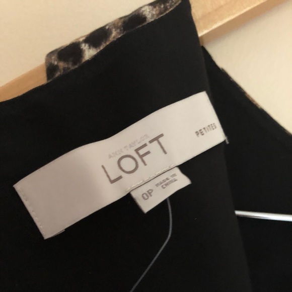 ANN TAYLOR LOFT LEOPARD PRINT SLEEVELESS DRESS๐0P - Picture 15 of 17